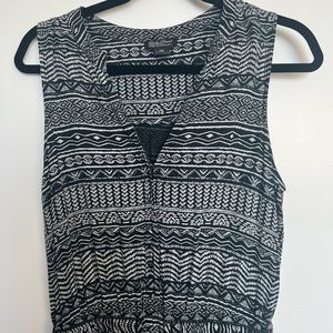 Lucky Brand Aztec Print Jumpsuit